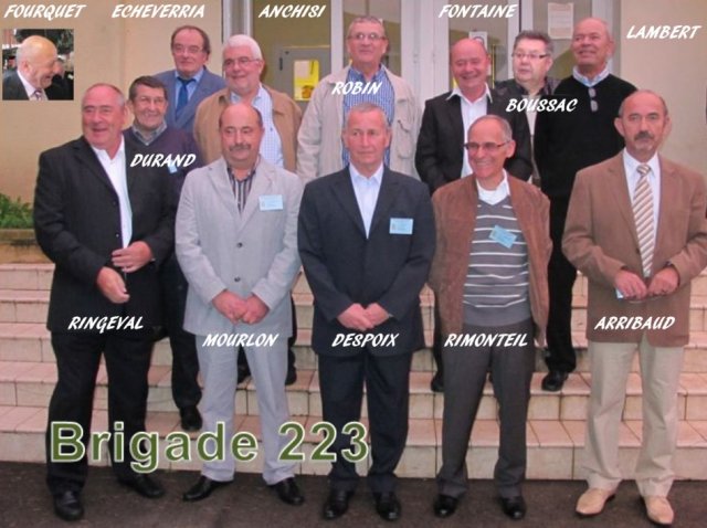 Rassemblement brigade 223
